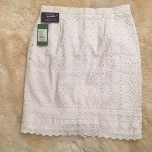 Lilly Pulitzer Corrie Skirt NWT Super Rare w/Glow!